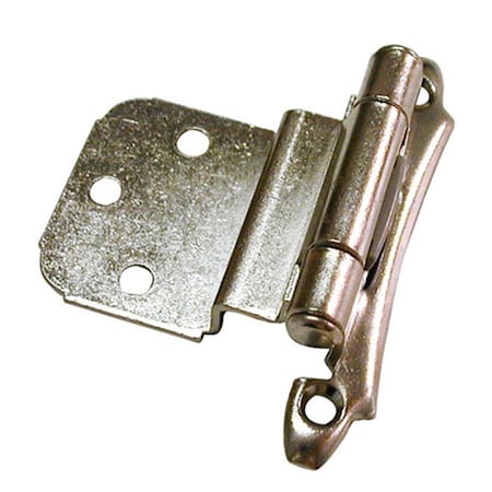 Hd Amerock Decorative 0.38 in. Inset Self Closing Cabinet Door Hinge- Polished Chrome A07928 26